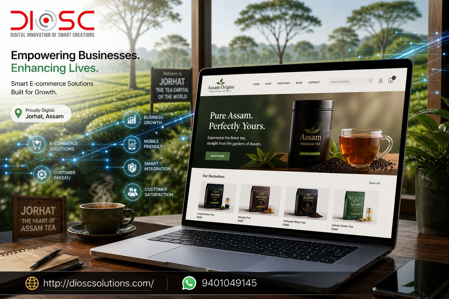 Website development in Jorhat price (2026)